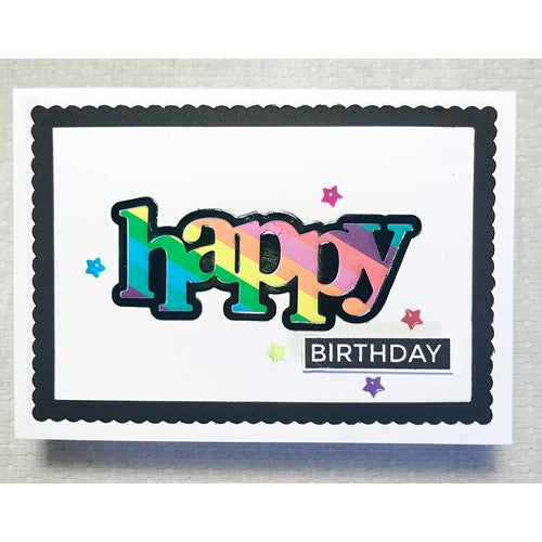 Simon Says Stamp! Julie Hickey Designs HAPPY Dies JHD-CUT-1019