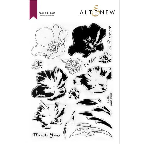 Simon Says Stamp! Altenew FRESH BLOOM Clear Stamps ALT6309*