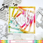 Simon Says Stamp! Waffle Flower NESTING SQUARE FRAMES Dies 420818