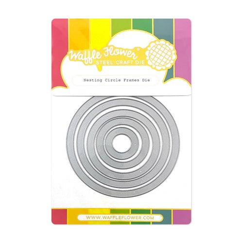 Simon Says Stamp! Waffle Flower NESTING CIRCLE FRAMES Dies 420816