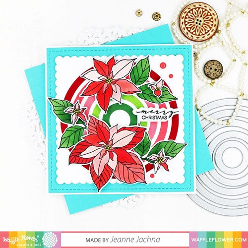 Simon Says Stamp! Waffle Flower NESTING CIRCLE FRAMES Dies 420816