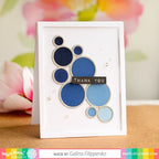 Simon Says Stamp! Waffle Flower OUTLINED CIRCLES Dies 420766