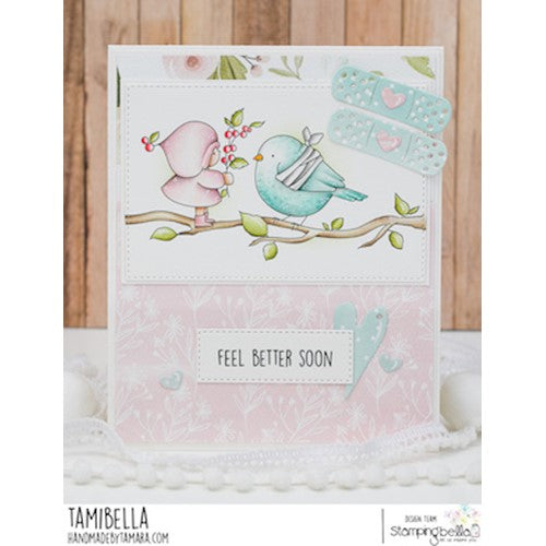 Simon Says Stamp! Stamping Bella Cling Stamps BUNDLE GIRL WITH BERRIES eb1043