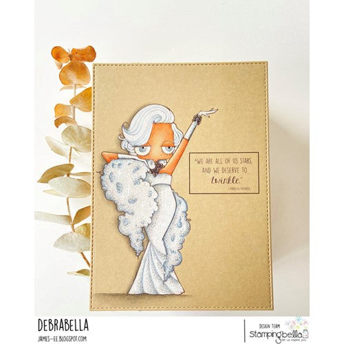 Simon Says Stamp! Stamping Bella Cling Stamps ODDBALL MARILYN eb1062