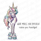 Simon Says Stamp! Stamping Bella Cling Stamps ODDBALL UNICORN eb1064