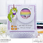 Simon Says Stamp! Stamping Bella Cling Stamps ODDBALL UNICORN eb1064
