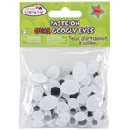 Simon Says Stamp! Assorted Sizes OVAL GOOGLY EYES Pack em402