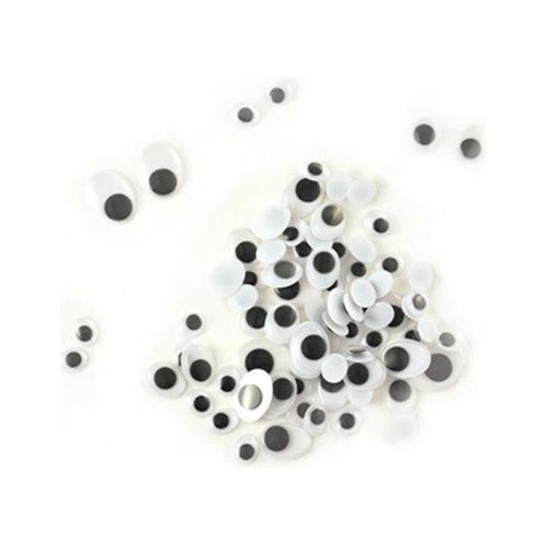 Simon Says Stamp! Assorted Sizes OVAL GOOGLY EYES Pack em402