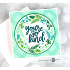 Simon Says Stamp! Concord & 9th HARVEST WREATH TURNABOUT Clear Stamps 11168 | color-code:ALT6