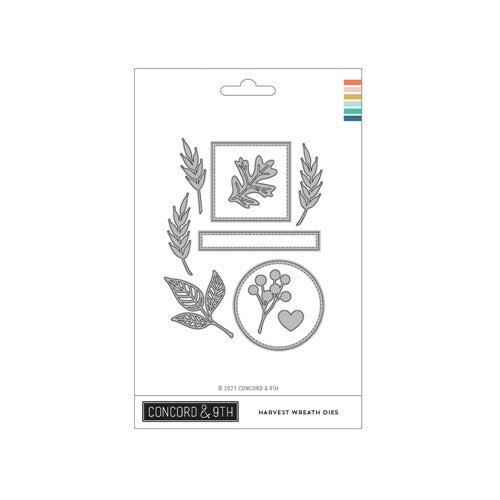 Simon Says Stamp! Concord & 9th HARVEST WREATH Dies 11169