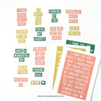 Simon Says Stamp! Concord & 9th MIX AND MATCH EVERYDAY SENTIMENTS Clear Stamps 11174