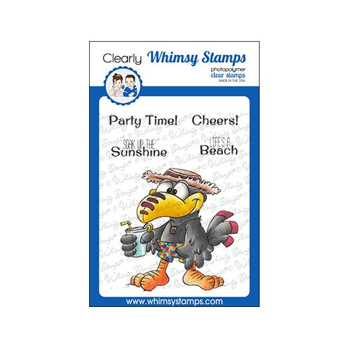 Simon Says Stamp! Whimsy Stamps TOUCAN PARTY Clear Stamps DP1073