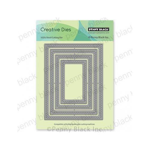 Simon Says Stamp! Penny Black ZIG ZAG STACKERS Dies 51-714