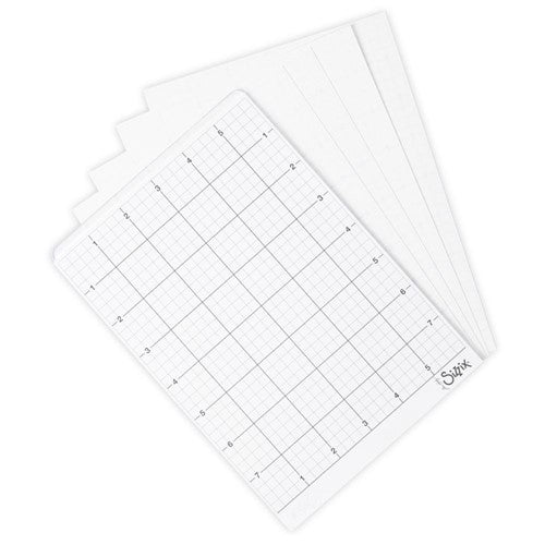 Sizzix Sticky Grid Sheets 5/Pkg Inspired by Tim Holtz 6 x 8.5