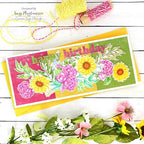Simon Says Stamp! Simon Says Clear Stamps SUNSHINE FLOWERS sss202384c * | color-code:ALT6