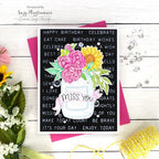 Simon Says Stamp! Simon Says Clear Stamps SUNSHINE FLOWERS sss202384c * | color-code:ALT7
