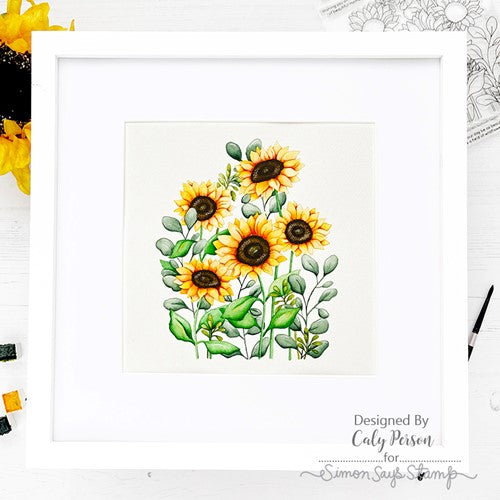 Simon Says Stamp! Simon Says Clear Stamps SUNFLOWER GARDEN sss202382c | color-code:ALT0