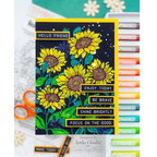 Simon Says Stamp! Simon Says Clear Stamps SUNFLOWER GARDEN sss202382c | color-code:ALT02