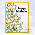 Simon Says Stamp! Simon Says Clear Stamps SUNFLOWER GARDEN sss202382c