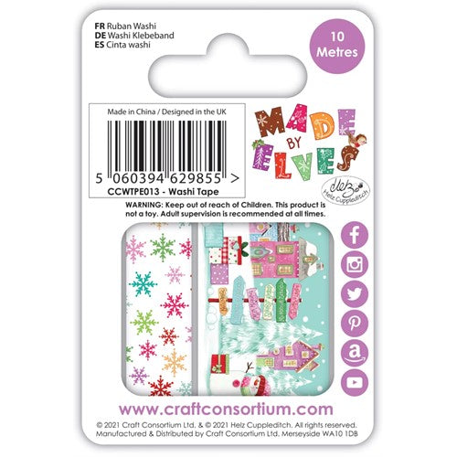 Simon Says Stamp! Craft Consortium MADE BY ELVES Washi Tape CCWTPE013