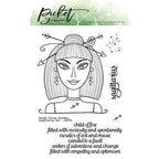 Simon Says Stamp! Picket Fence Studios SAGITTARIUS GIRL Clear Stamps hg110*