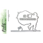Simon Says Stamp! Picket Fence Studios SANTA'S COMING TO TOWN COVER PLATE Dies pfsd205*