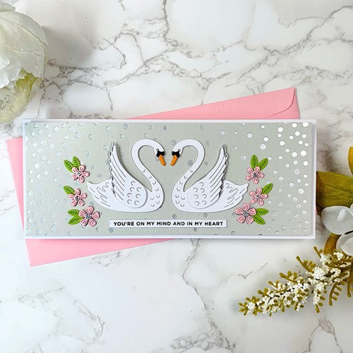 Simon Says Stamp! GLP-288 Spellbinders MINI SINCERE SENTIMENTS Glimmer Hot Foil Plate and Die Set