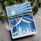 Simon Says Stamp! Hero Arts Fancy Die NATIVITY Cover Plate DI930