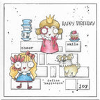 Simon Says Stamp! AALL & Create ALICE AND QUEEN A7 Clear Stamps aall500