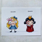 Simon Says Stamp! AALL & Create ALICE AND QUEEN A7 Clear Stamps aall500