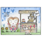 Simon Says Stamp! AALL & Create DOROTHY AND TOTO Clear Stamps aall501