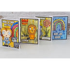 Simon Says Stamp! AALL & Create SCARECROW AND LION A7 Clear Stamps aall505