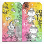 Simon Says Stamp! AALL & Create SCARECROW AND LION A7 Clear Stamps aall505