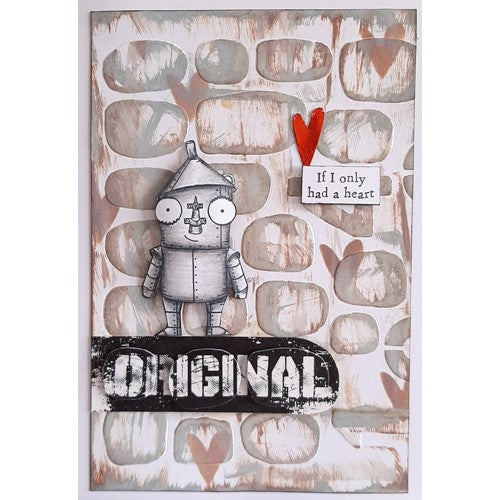 Simon Says Stamp! AALL & Create TIN MAN AND MONKEY A7 Clear Stamps aall503
