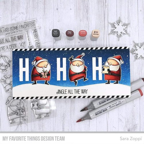 Simon Says Stamp! My Favorite Things JINGLE ALL THE WAY Clear Stamps bb138 | color-code:ALT3