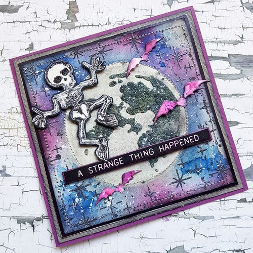 Simon Says Stamp! Tim Holtz Cling Rubber Stamps HALLOWEEN DOODLES CMS437