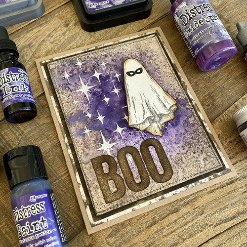 Simon Says Stamp! Tim Holtz Cling Rubber Stamps HALLOWEEN DOODLES CMS437