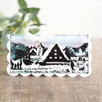 Simon Says Stamp! Creative Expressions HAPPY HOLIDAYS Cling Stamp umsdb078*