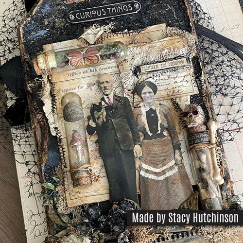 Simon Says Stamp! Tim Holtz Idea-ology GLASS TEST TUBES th94156
