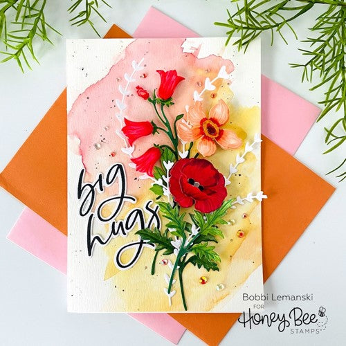 Simon Says Stamp! Honey Bee PRAYING BIG TIME Clear Stamp Set hbst362 | color-code:ALT05