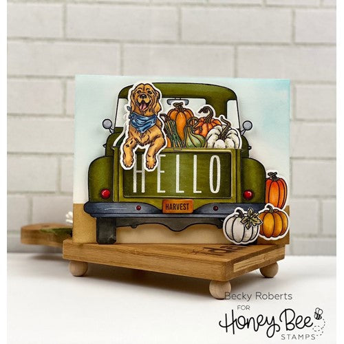 Simon Says Stamp! Honey Bee LOADS OF FALL Clear Stamp Set hbst358