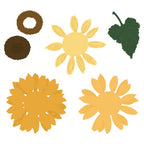 Simon Says Stamp! Honey Bee LOVELY LAYERS SUNFLOWERS Dies hbdsllsfl