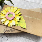 Simon Says Stamp! Honey Bee LOVELY LAYERS SUNFLOWERS Dies hbdsllsfl