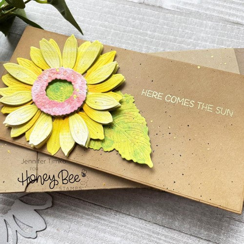 Simon Says Stamp! Honey Bee LOVELY LAYERS SUNFLOWERS Dies hbdsllsfl