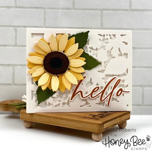 Simon Says Stamp! Honey Bee AUTUMN SPLENDOR A2 COVERPLATE Die hbdsasa2
