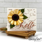Simon Says Stamp! Honey Bee AUTUMN SPLENDOR A2 COVERPLATE Die hbdsasa2