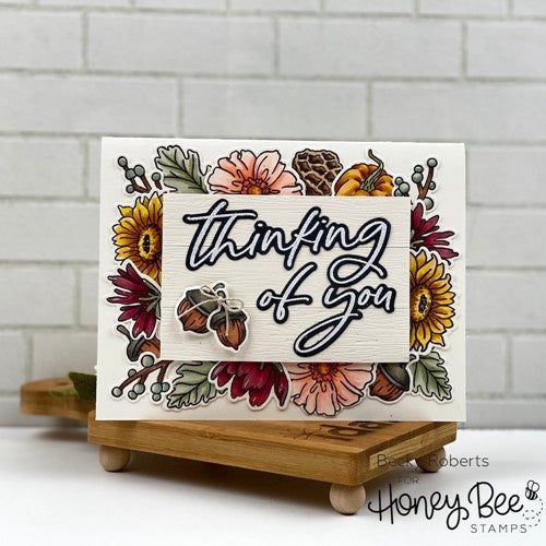 Simon Says Stamp! Honey Bee THINKING OF YOU BIG TIME Dies hbds360