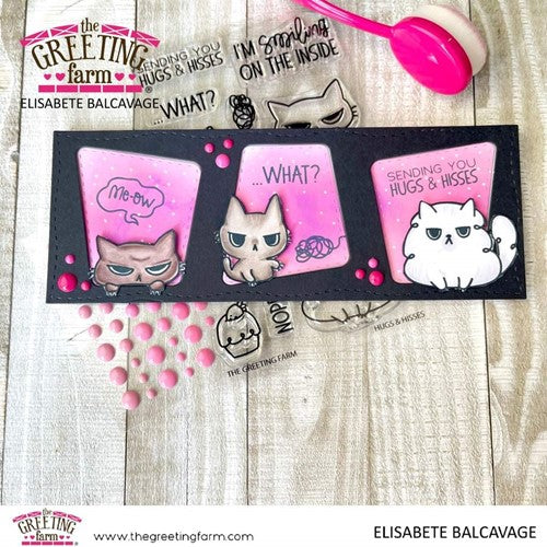 Simon Says Stamp! The Greeting Farm HUGS AND HISSES Clear Stamps tgf599 | color-code:ALT1