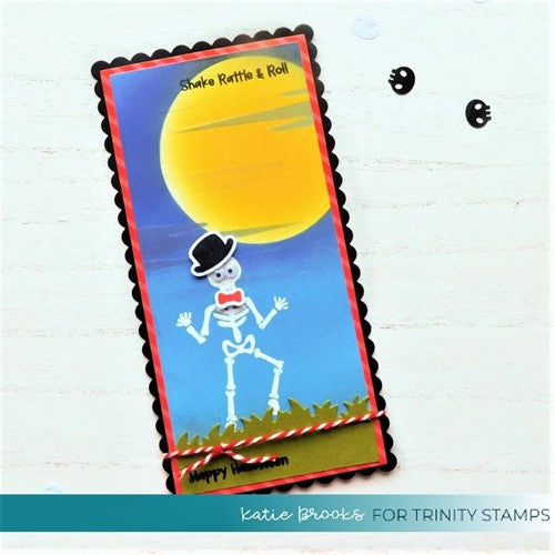 Simon Says Stamp! Trinity Stamps SHAKE YOUR BONES Clear Stamp Set tps142