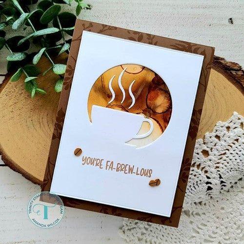 Simon Says Stamp! Trinity Stamps CAFE CUP CUTOUT Die tmd097